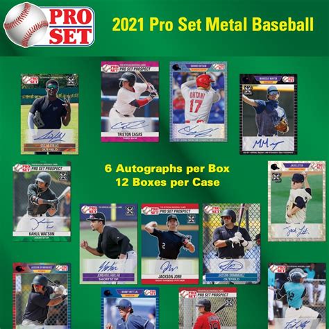 pro set metal baseball